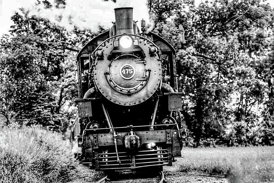 Strasburg Rail Road Engine 475 by William E Rogers