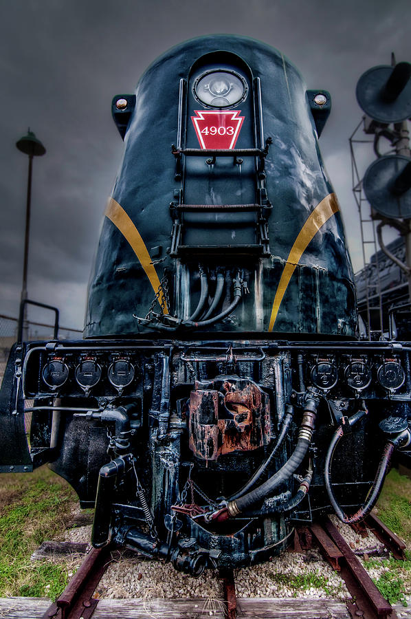 Vintage Photograph - Engine #4903 by Thomas Hall