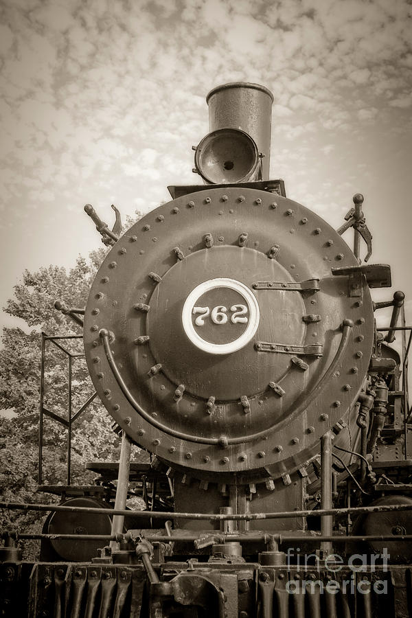 Engine No 762 Photograph by Imagery by Charly