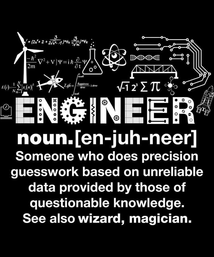 Engineer Humor Definition Essential trending Painting by Mia Oscar ...