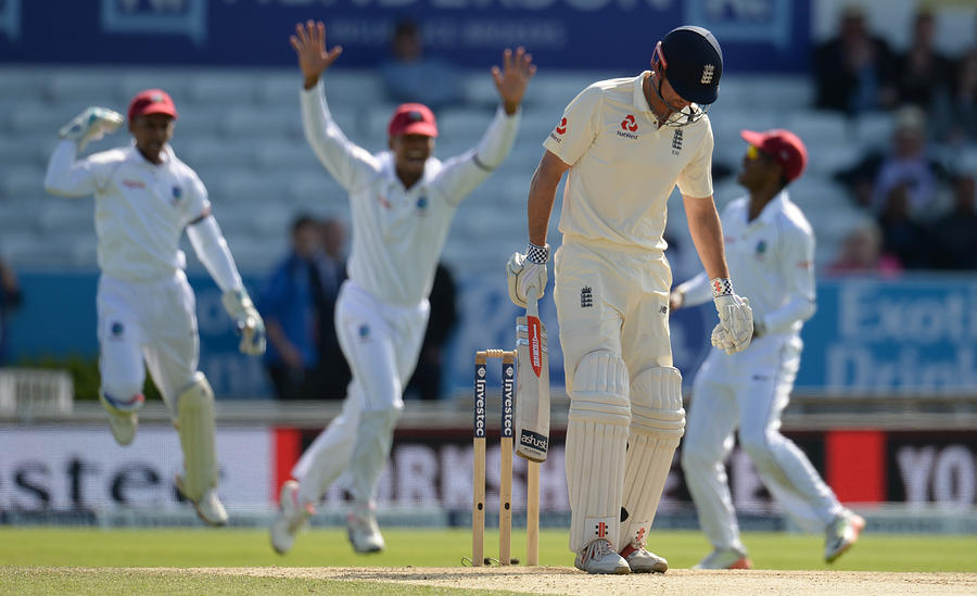 England v West Indies - 2nd Investec Test: Day Three Photograph by Philip Brown