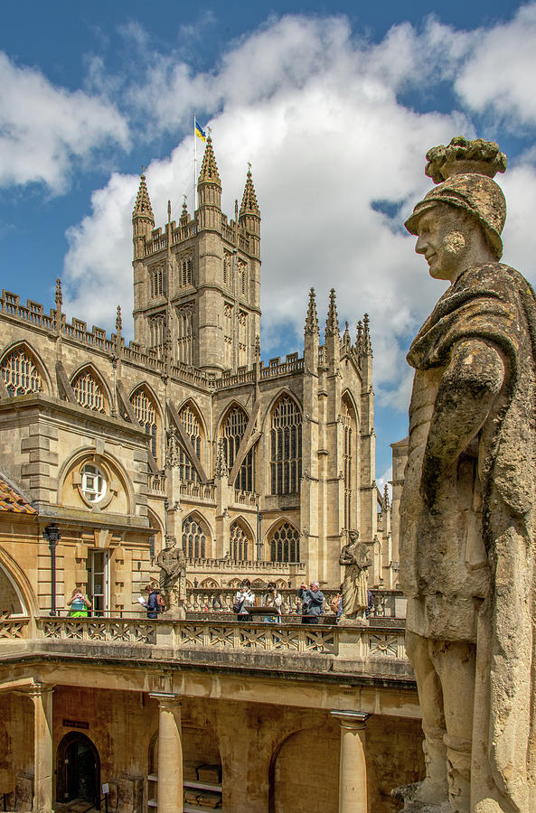 Englands Charming Town of Bath Photograph by Marcy Wielfaert