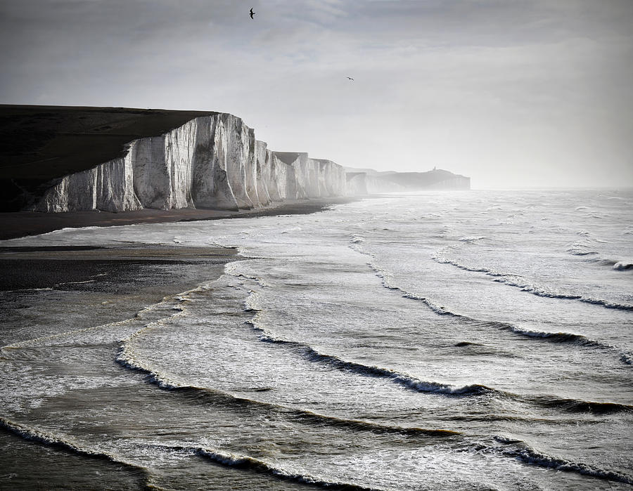 English Channel seascape Photograph by Oversnap