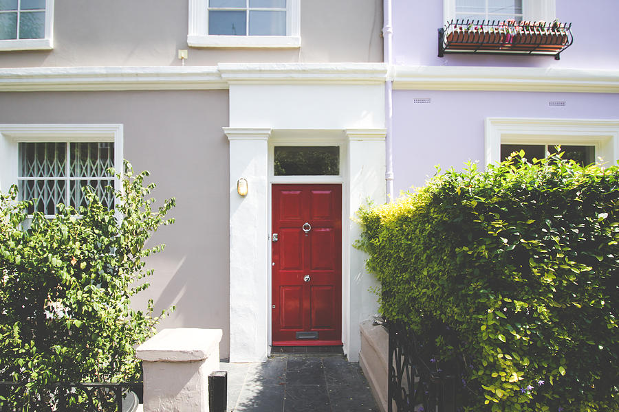 English red door Photograph by Saulgranda
