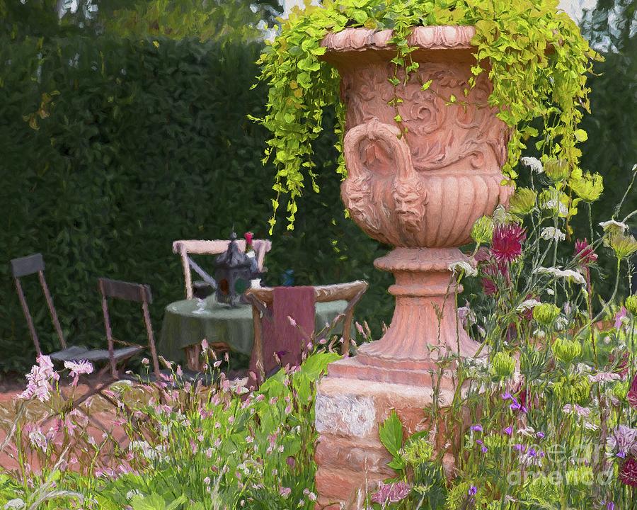 English Summer Garden Plants - 5 Photograph by Philip Preston