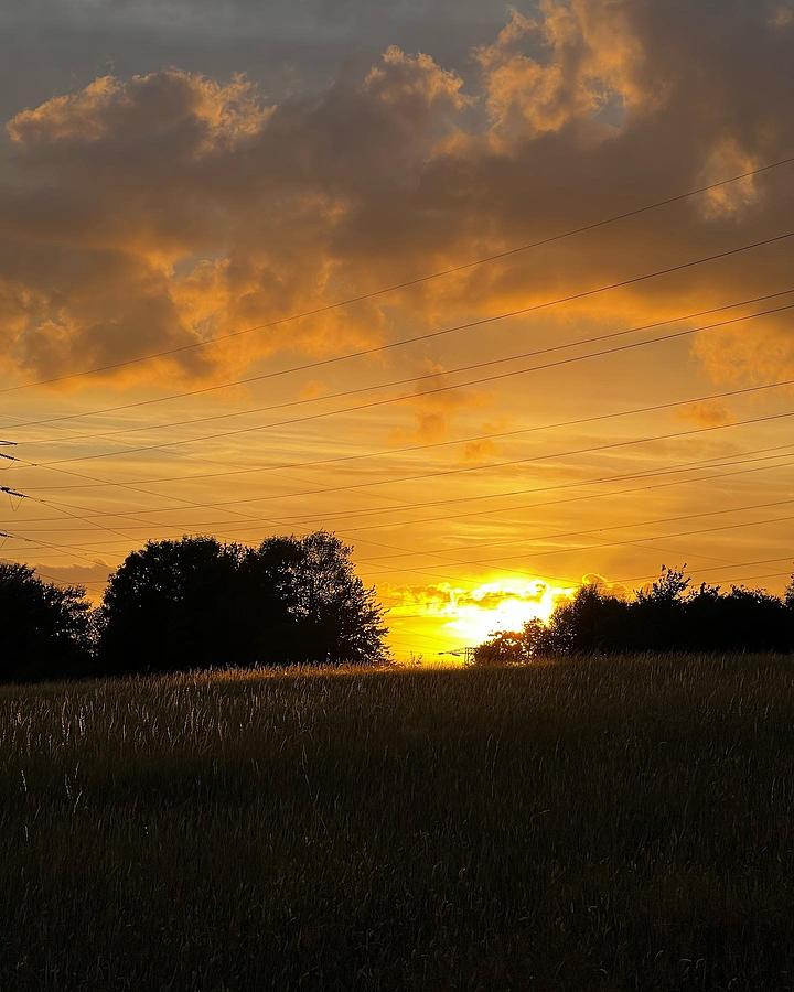English Sunset Photograph by Richard Wilson Fine Art America