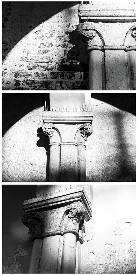 Venice Light and Shadows Triptych Photograph by John Rizzuto