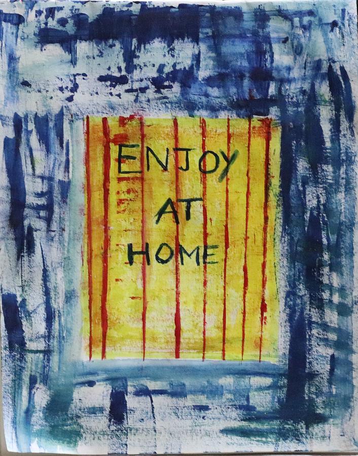 Enjoy at home Painting by Nilu Mishra