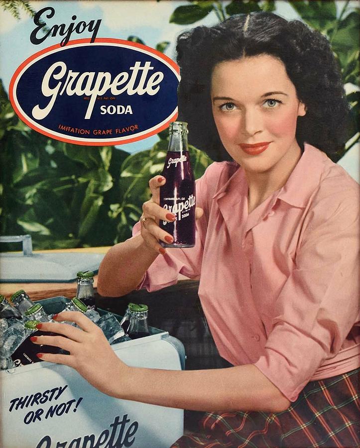 Enjoy Grapette Soda Imitation Grape Flavor Thirsty or Not Soda Pop ...