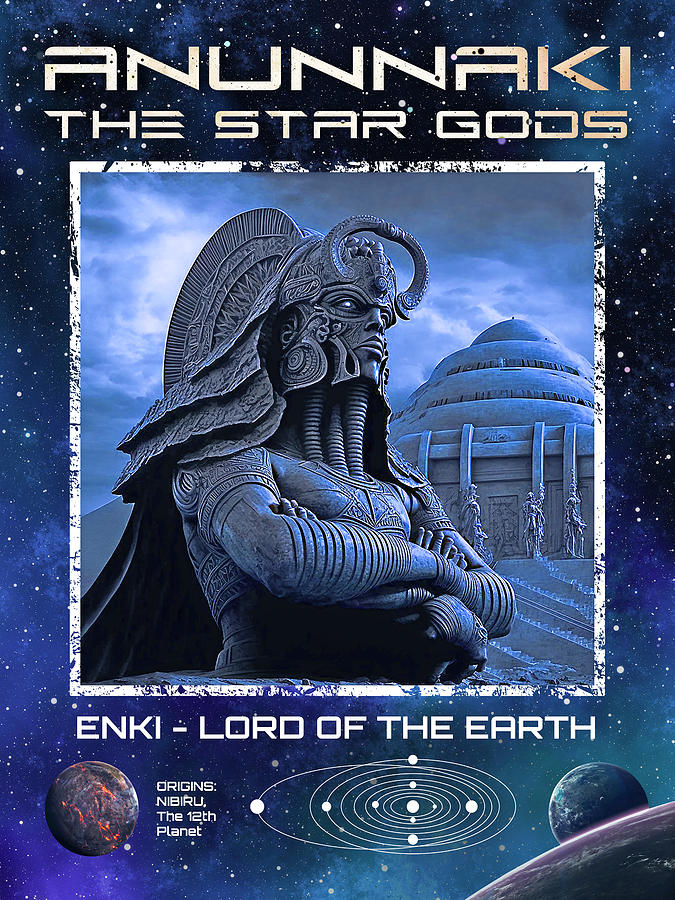 Enki, Lord of the Earth Digital Art by Ty Williams - Fine Art America