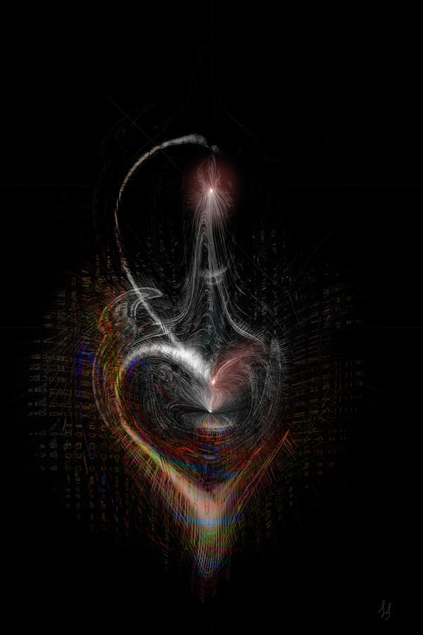 Enlighten Your Heart Digital Art by Linda Sannuti