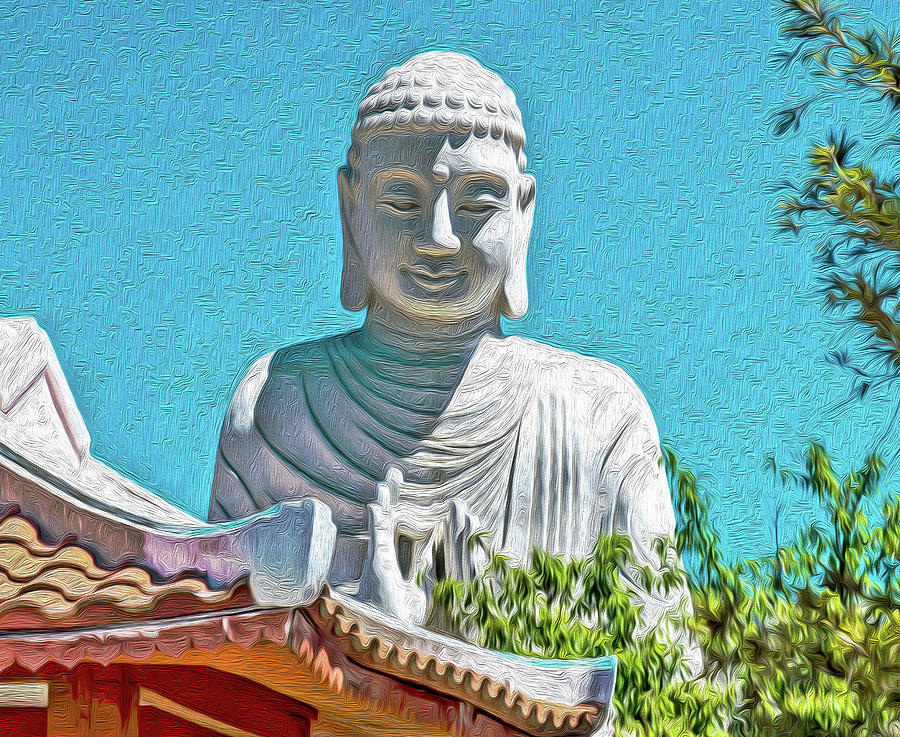 Enlightenment Buddha Statue Photograph by Debra Kewley