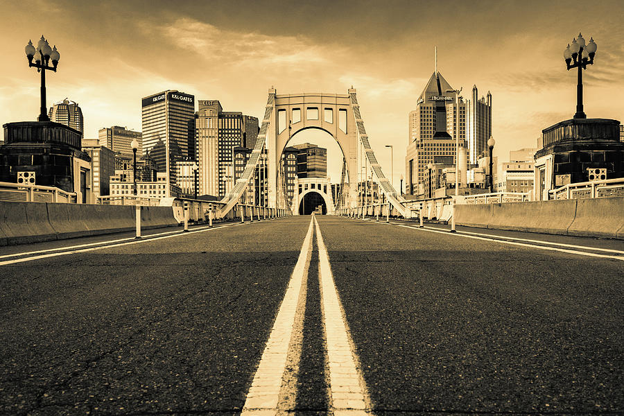 Entering Pittsburgh Photograph by Aaron Geraud