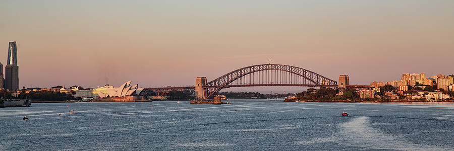 Entering Sydney Harbour Photograph by John Haldane