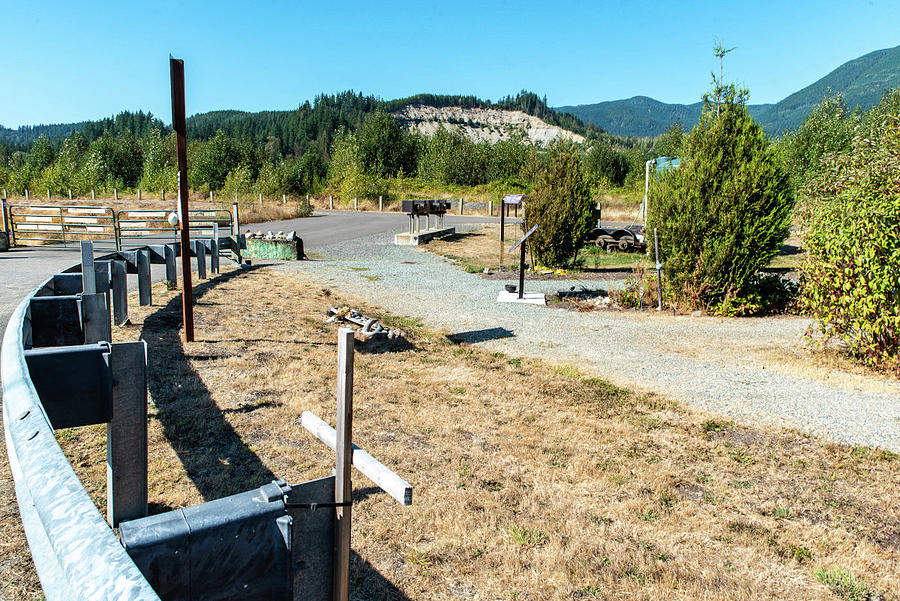 Entering the Oso Slide Memorial Photograph by Tom Cochran - Fine Art ...