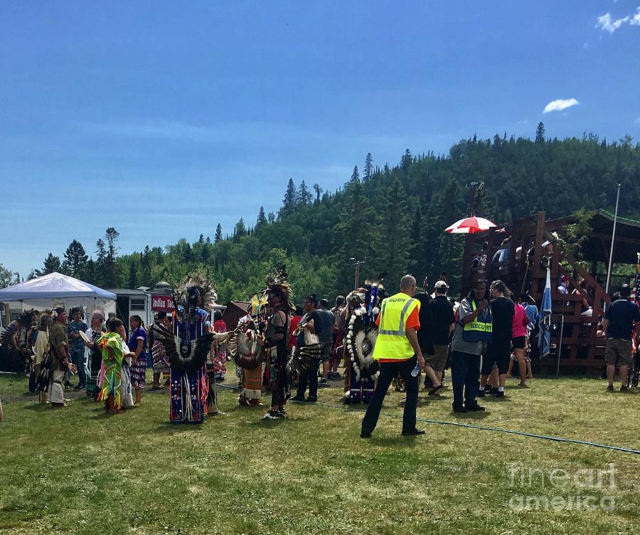 Entering The PowWow Grounds Photograph by Hella Buchheim - Fine Art America