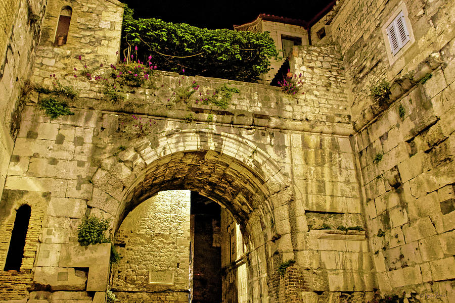 Entering the Roman City of Split Photograph by Brian Shaw