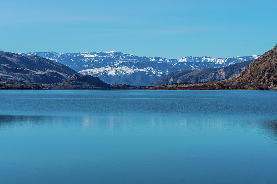 Wenatchee Photograph - Entiat lake by Mike Wheeler