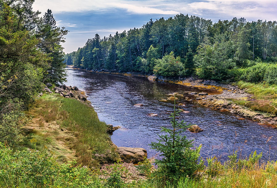 Entrance Dyer Harbor Steuben Maine Photograph by Paul Farr - Pixels