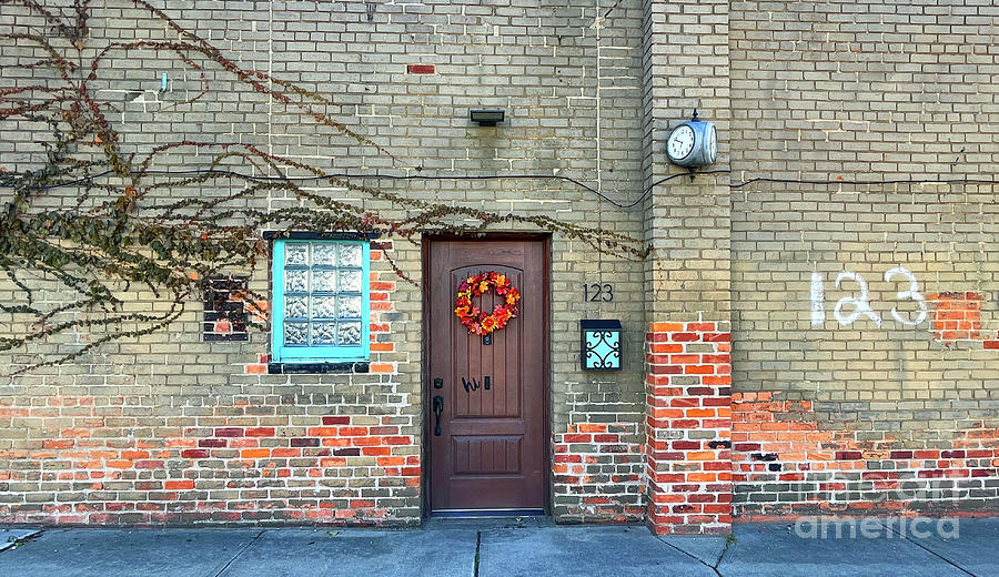 Entrance to Residence in Downtown Toledo Ohio 4438 Photograph by Jack Schultz