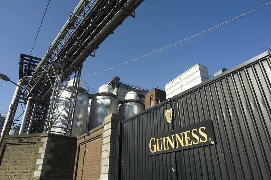 Entrance to the Guinness factory in Dublin Ireland Photograph by Stevenallan