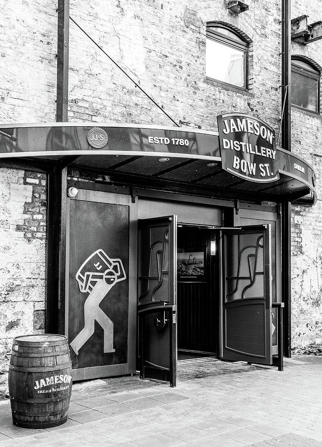Entrance to the Jameson Distillery in Dublin Ireland Photograph by Georgia Fowler