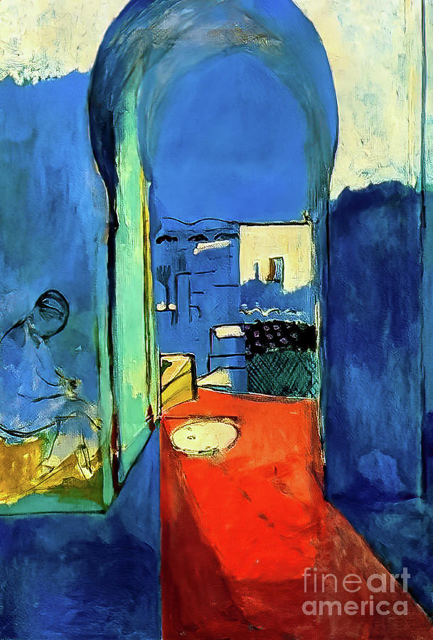 Entrance to the Kasbah by Henri Matisse 1912 Painting by Henri Matisse