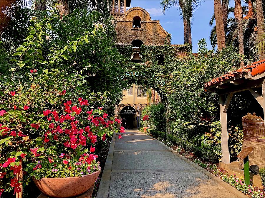 Entrance To The Mission Inn Photograph