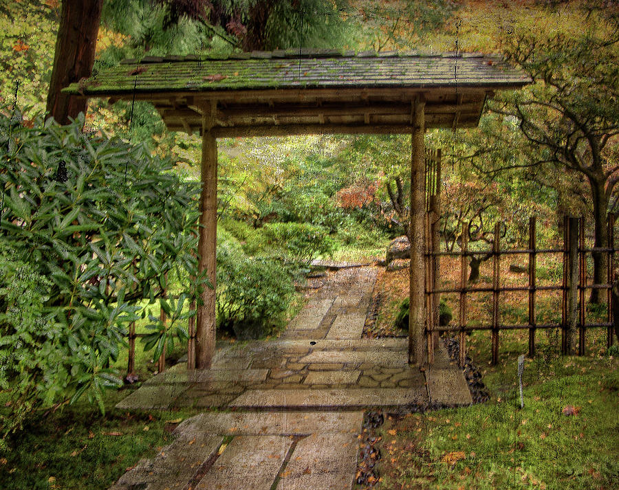 Entrance To The Tea Garden Photograph by Thom Zehrfeld
