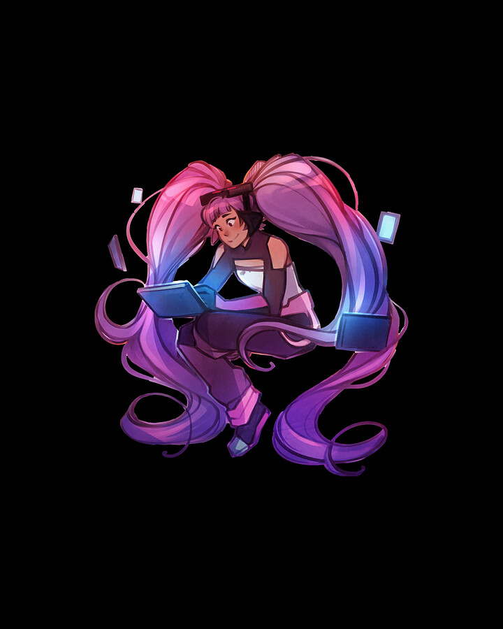 Entrapta Digital Art by Duong Dam Fine Art America