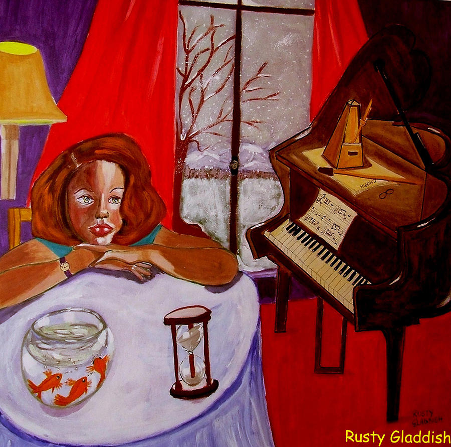 Entropiano Painting by Rusty Gladdish