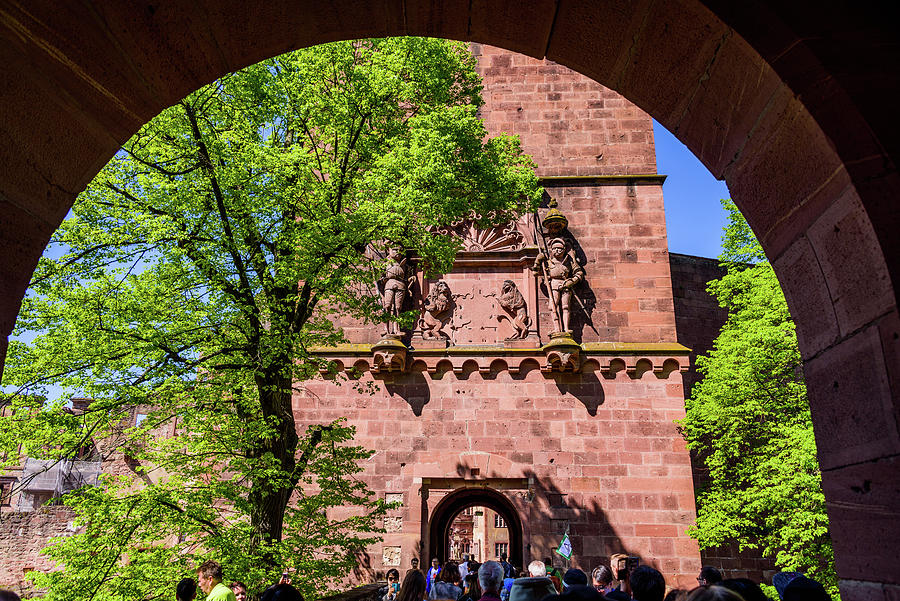 Entry into Heidelberg Castle - Heidelberg, Germany Photograph by Jon ...