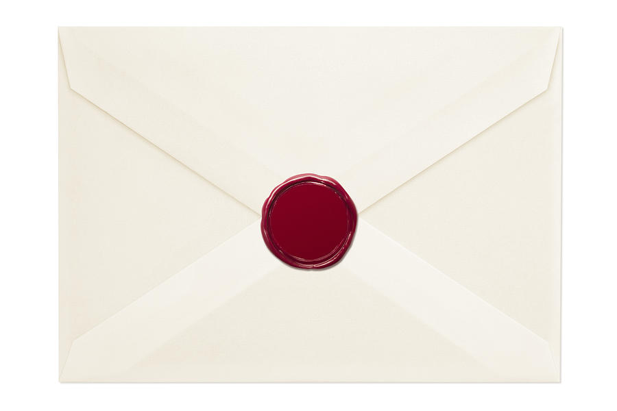 Envelope with Wax Seal Photograph by T_kimura
