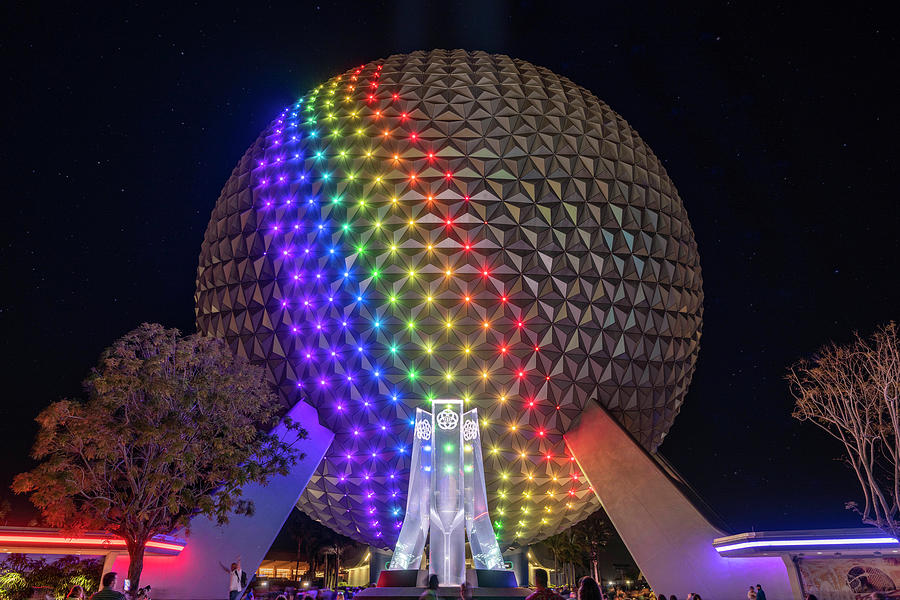 Epcot Rainbow Connection Photograph by William Drew Photography