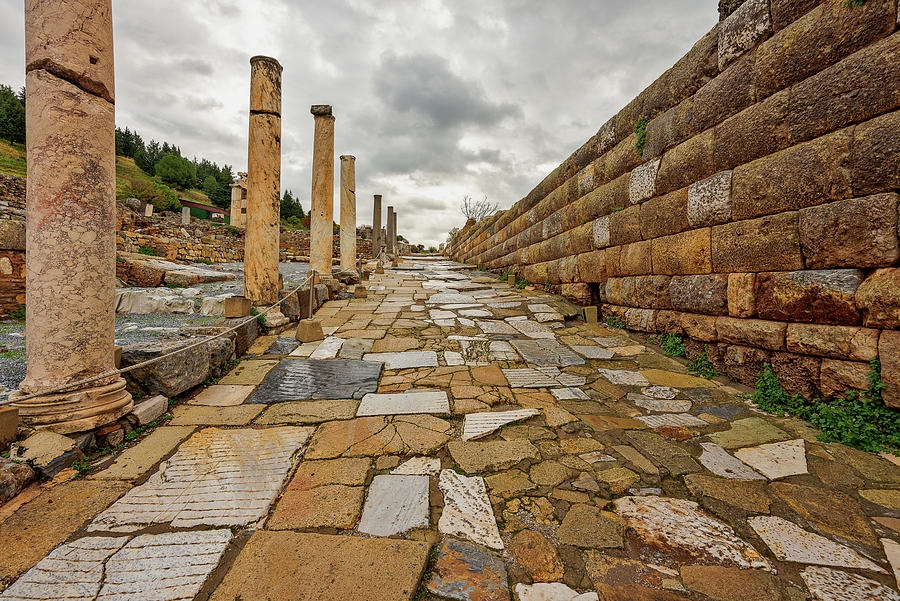 Ephesus Street Photograph by Fred Herrin - Fine Art America