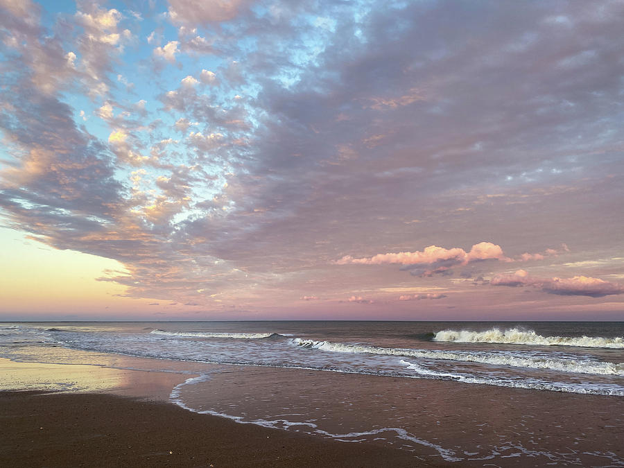 Epic Clouds over the Ocean, Amelia Island, Florida Photograph by Dawna Moore Photography