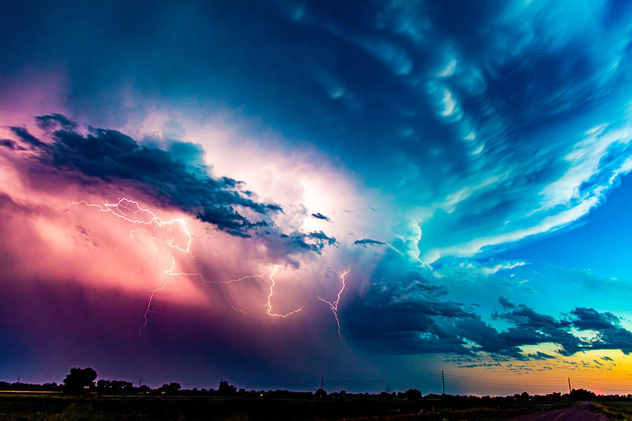 Epic Nebraska Lightning 004 Photograph by Dale Kaminski
