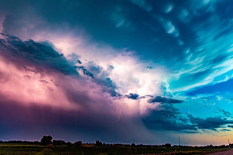 Epic Nebraska Lightning 013 Photograph by Dale Kaminski