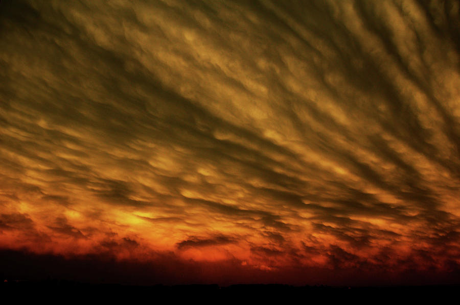Epic Nebraska Mammatus Sunset 026 Photograph by Dale Kaminski