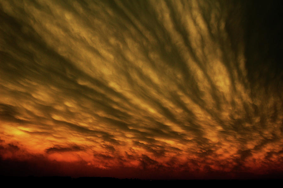 Epic Nebraska Mammatus Sunset 028 Photograph by Dale Kaminski