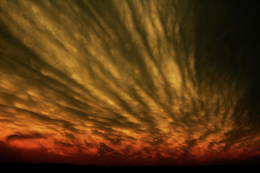 Epic Nebraska Mammatus Sunset 029 Photograph by Dale Kaminski