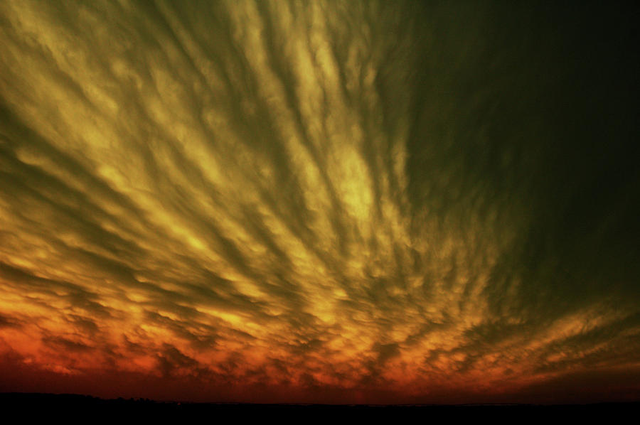 Epic Nebraska Mammatus Sunset 030 Photograph by Dale Kaminski
