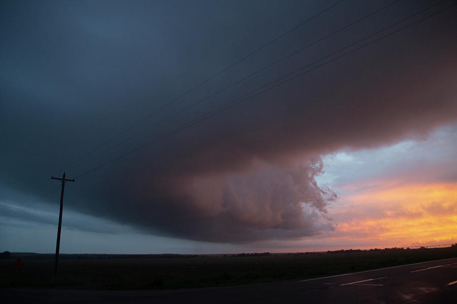 Epic Nebraska Thunderset 002 Photograph by Dale Kaminski