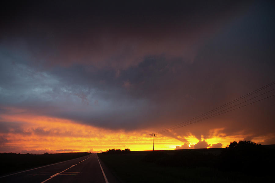 Epic Nebraska Thunderset 007 Photograph by Dale Kaminski