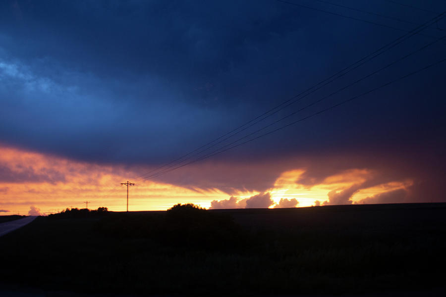 Epic Nebraska Thunderset 009 Photograph by Dale Kaminski