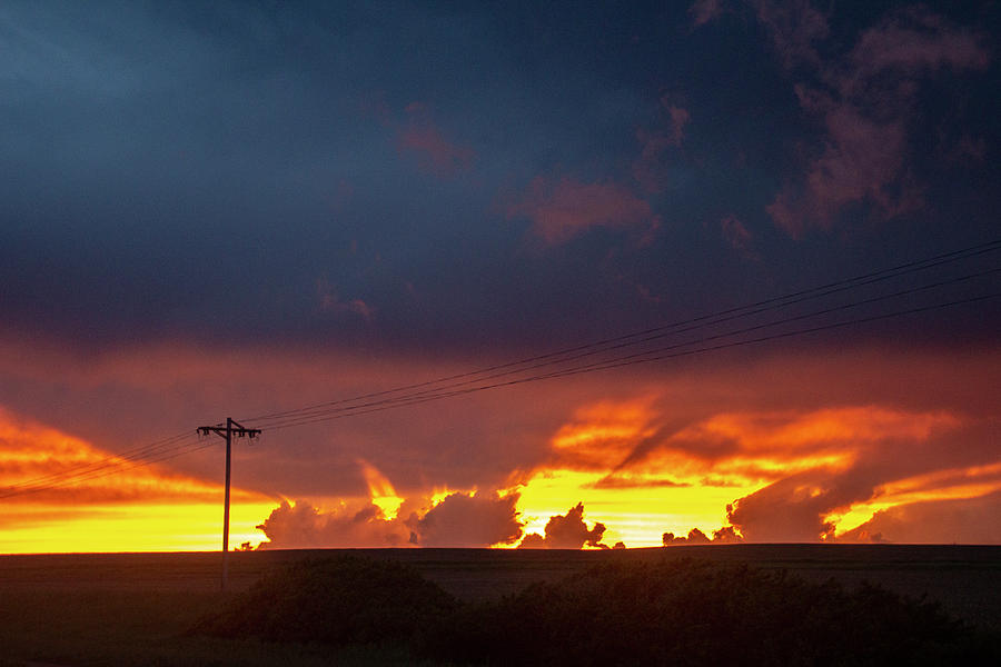 Epic Nebraska Thunderset 019 Photograph by Dale Kaminski
