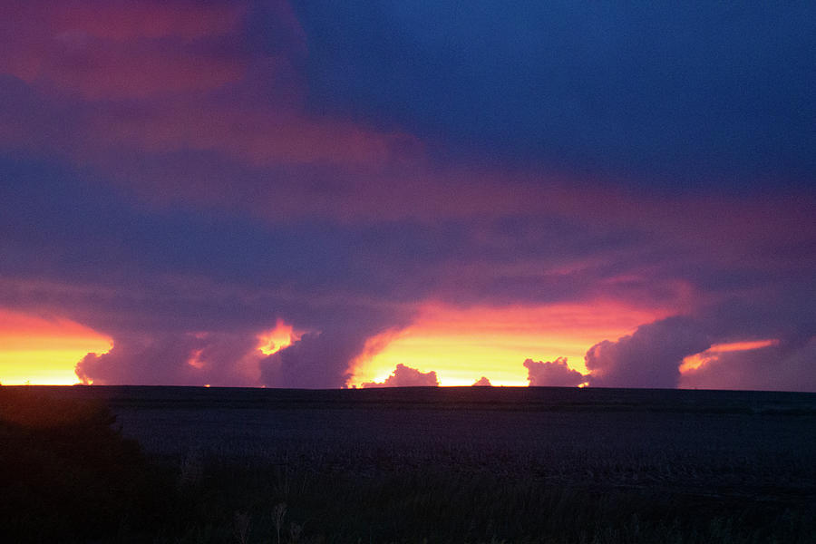 Epic Nebraska Thunderset 020 Photograph by Dale Kaminski