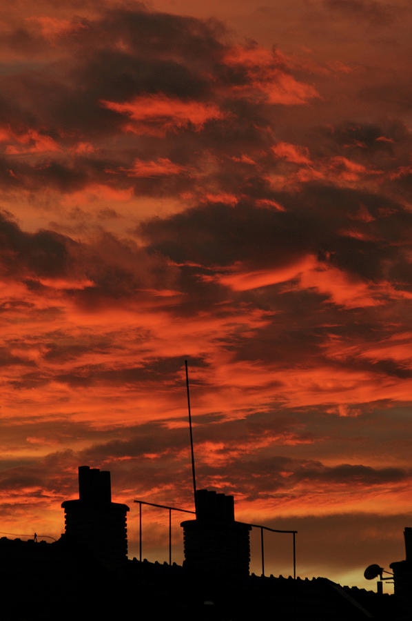 Epic Sunset Skies 2 Photograph by Jenny Rainbow