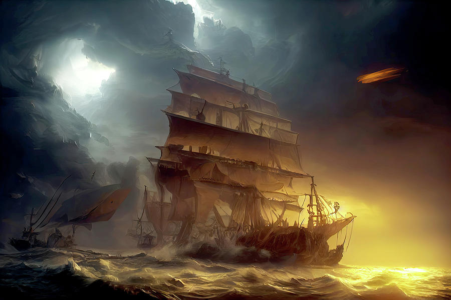 Epic Voyage Digital Art By Ron Weathers - Fine Art America