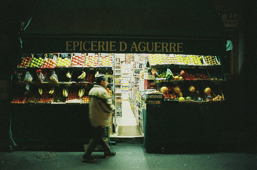 Epicerie DAguerre Photograph by Barthelemy De Mazenod